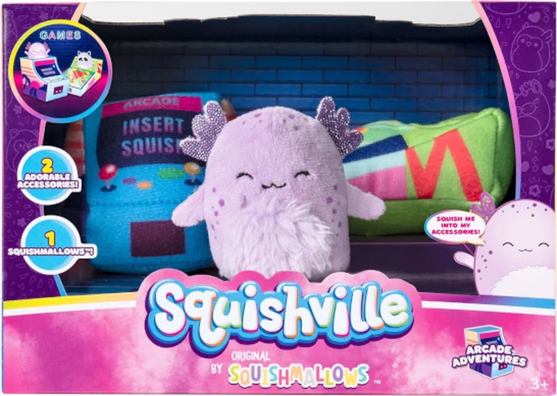 Squishville - Arcade Adventures Accessory Set (Squishville by Squishmallows) von Squishmallows in Blau – Produktfoto