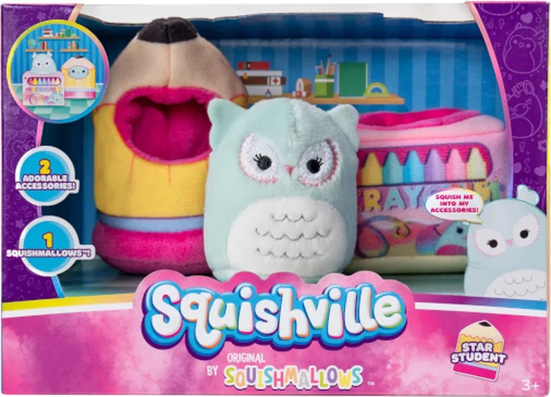 Squishville - Star Student Accessory Set (Squishville by Squishmallows) de Squishmallows en Multi-coloured – photo du produit