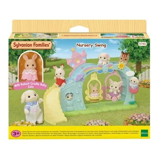 5745 Erlebniskindergarten Schaukel mit Figur fra Sylvanian Families – produktbillede 2 af 4