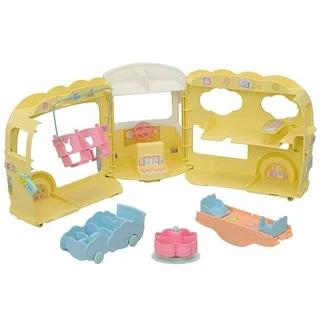 5744 Erlebniskindergarten Bus Regenbogen fra Sylvanian Families – produktbillede 4 af 4