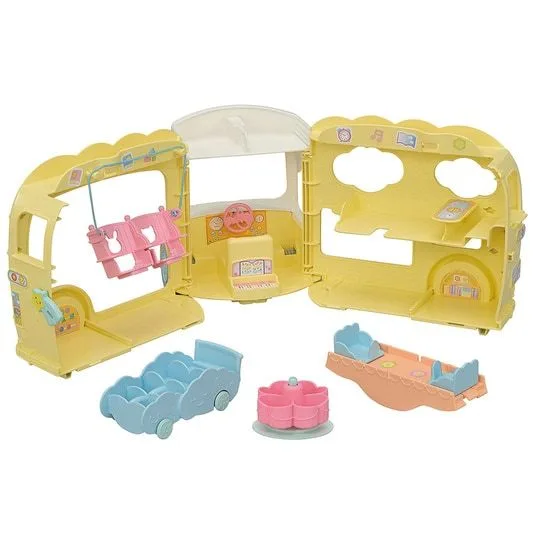 5744 Erlebniskindergarten Bus Regenbogen fra Sylvanian Families – produktbillede 4 af 4