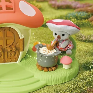 5859 Feen Pilzhaus mit Figuren fra Sylvanian Families – miljøbillede 4 af 4