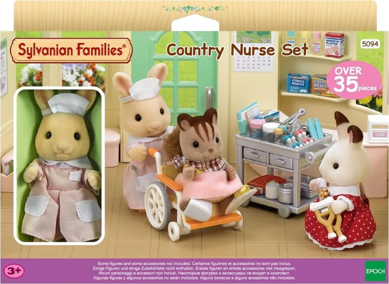 5094 set voor streekkliniek från Sylvanian Families i Multi colour – produktbild