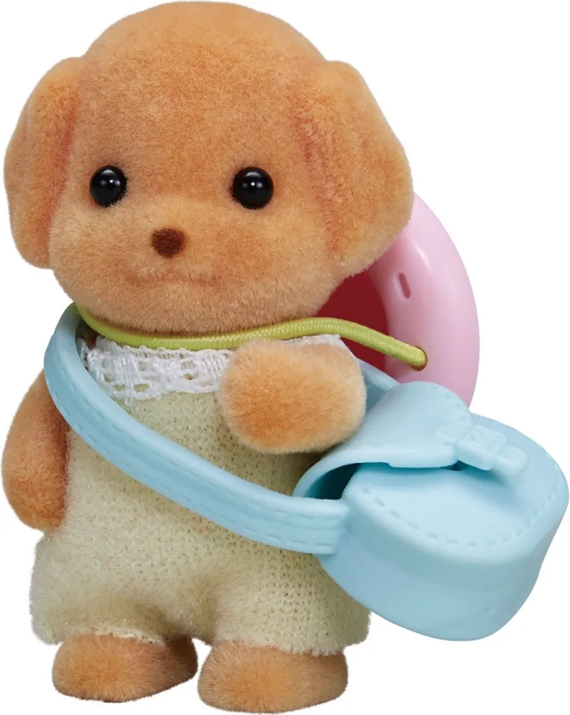 5411 baby poedel- fluweelzachte speelfiguur från Sylvanian Families i Multicolor – produktbild