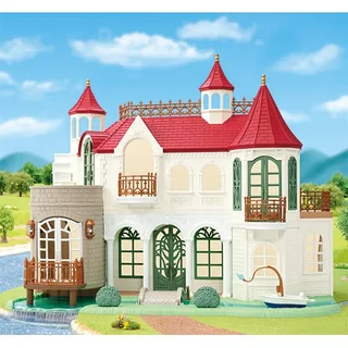 5865 Villa am Fluss fra Sylvanian Families – miljøbillede 3 af 4