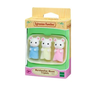 5337 Marshmallow Mäuse Drillinge fra Sylvanian Families – produktbillede 2 af 3