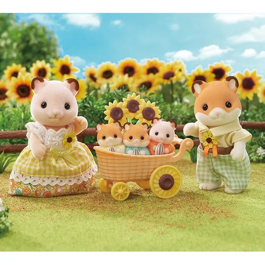 5856 Hamster Familie de Sylvanian Families – photo d’ambiance 3 sur 4