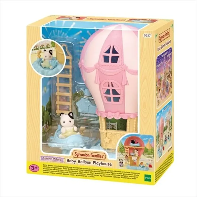 Baby Ballon Spielhaus mit Figur van Sylvanian Families – productfoto