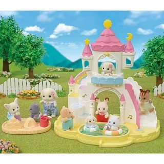 5746 "Erlebniskindergarten Sandkasten und Pool mit Figur" fra Sylvanian Families – miljøbillede 4 af 4