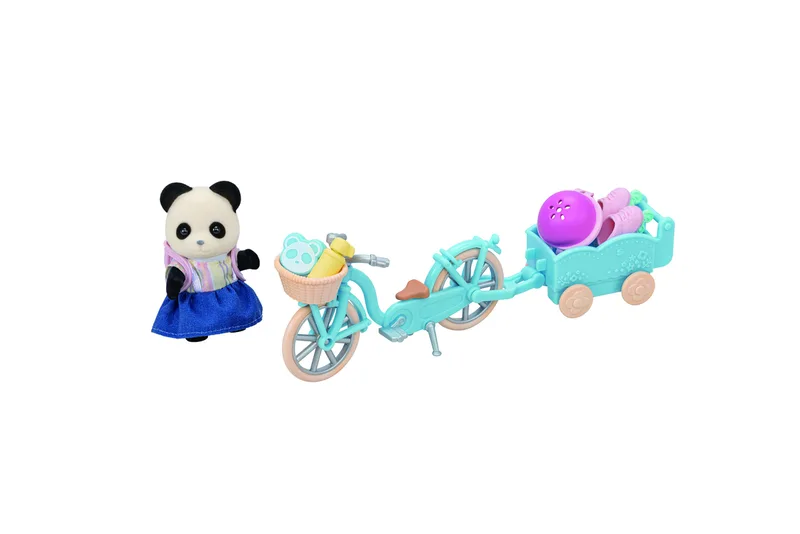 Cycle & Skate Set - Panda Girl (5652) van Sylvanian Families – productfoto