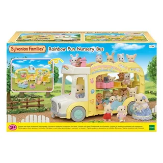 5744 Erlebniskindergarten Bus Regenbogen fra Sylvanian Families – produktbillede 2 af 4