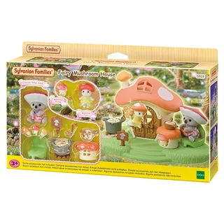 5859 Feen Pilzhaus mit Figuren fra Sylvanian Families – produktbillede 2 af 4