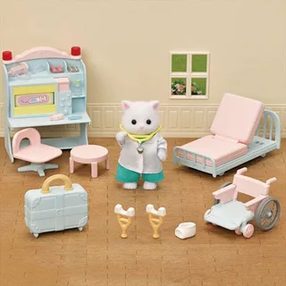 5705 Landarzt Spielset mit Figur de Sylvanian Families – photo d’ambiance 2 sur 4