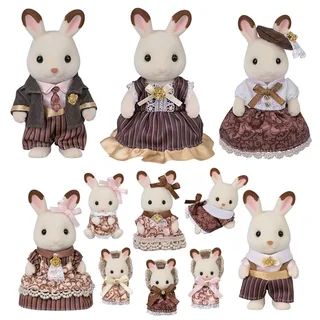 5848 40. Jubiläum: Schokoladenhasen Familie großes Figurenset by Sylvanian Families – product photo 1 of 3