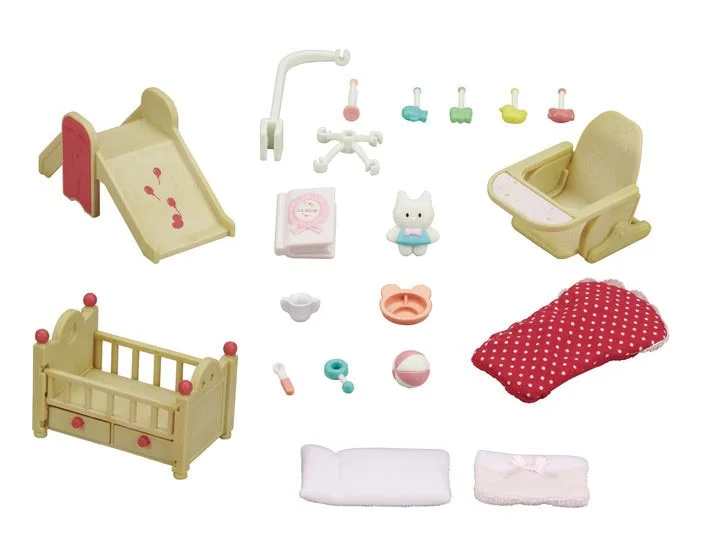 5436 Babyzimmer-Set fra Sylvanian Families – produktbillede 1 af 4