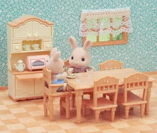 5340 Landhaus Esszimmer de Sylvanian Families – photo d’ambiance 4 sur 4