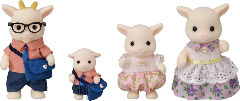 Familie geit-fluweelzachte speelfiguren by Sylvanian Families in Multi colour – product photo
