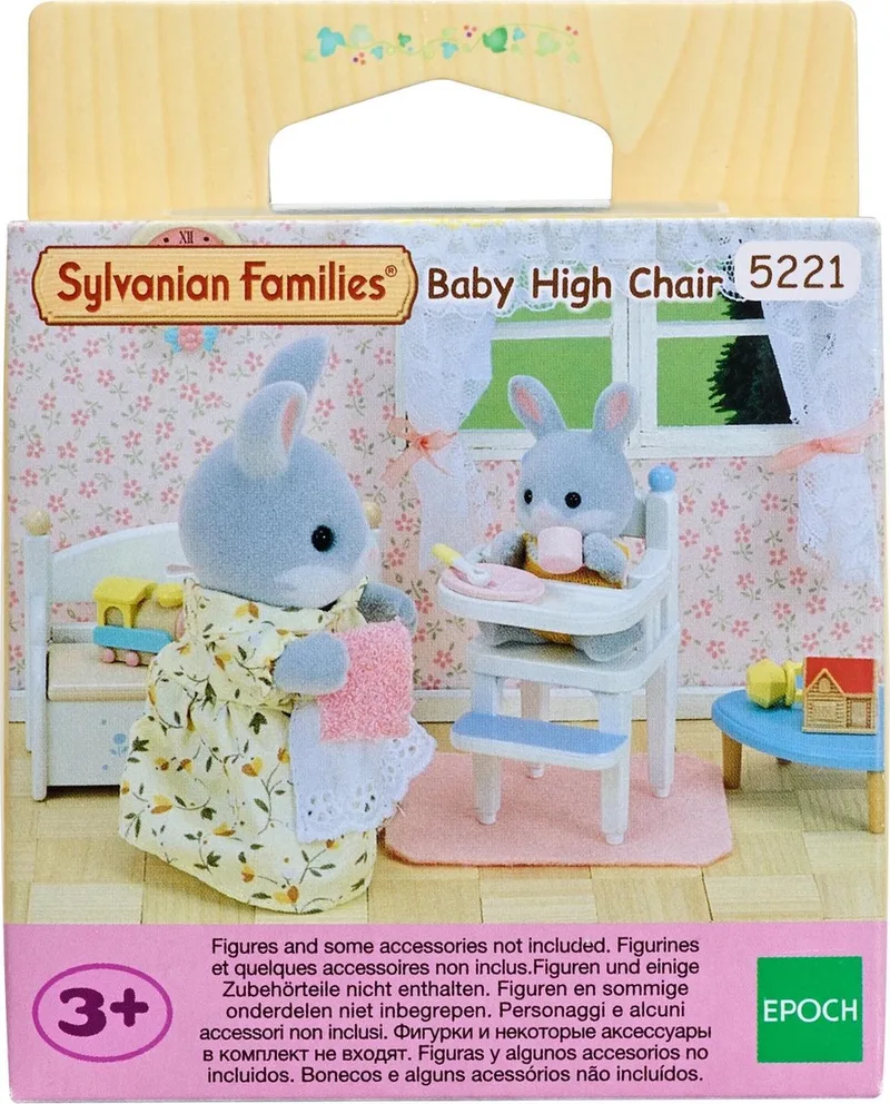 Families 5221 hoge kinderstoel-poppenhuisinrichting by Sylvanian Families in Multicolour – product photo