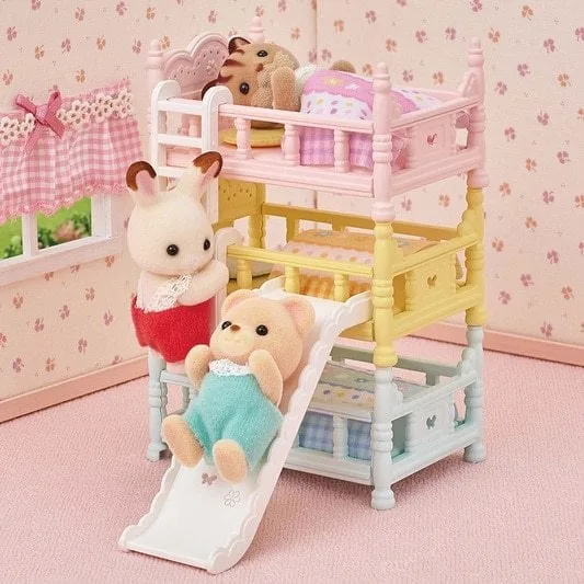 5741 Dreistöckiges Babyhochbett de Sylvanian Families – photo du produit 4 sur 4