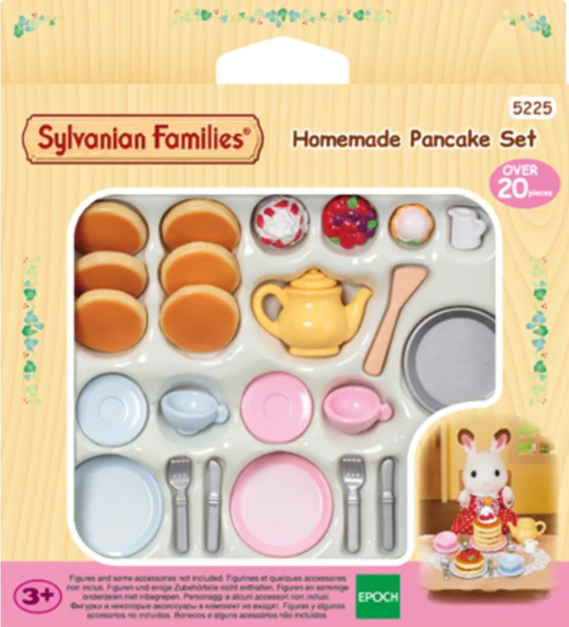 set 5225 pannenkoeken bakken-poppenhuisinrichting fra Sylvanian Families i Multi colour – produktbillede