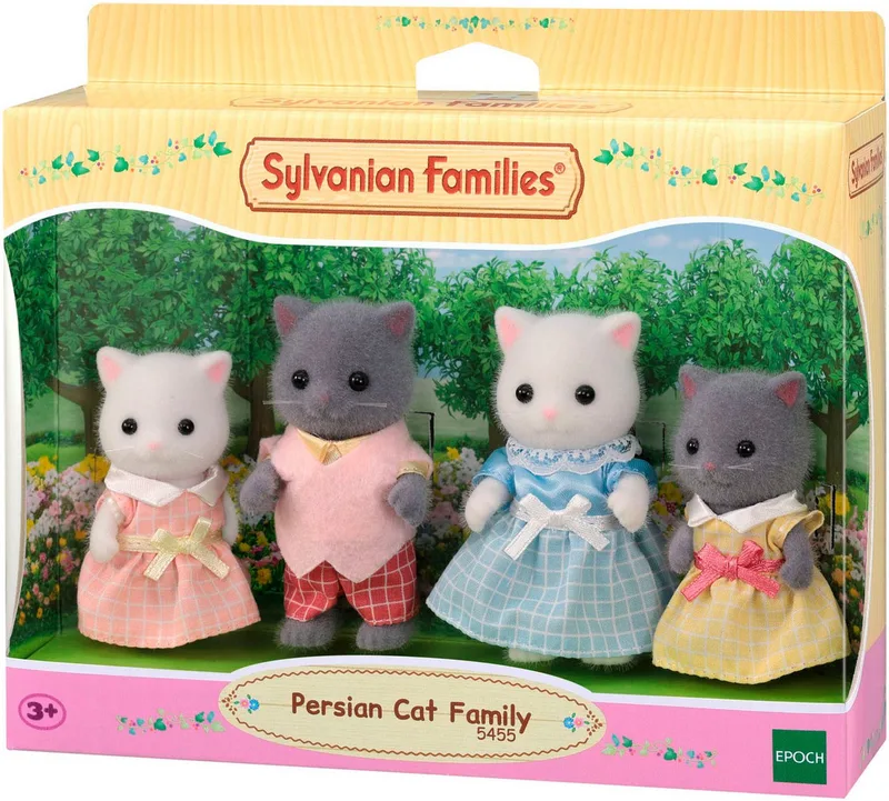 Spielfigur Perserkatzen Familie (5455) de Sylvanian Families en Bunt – photo du produit