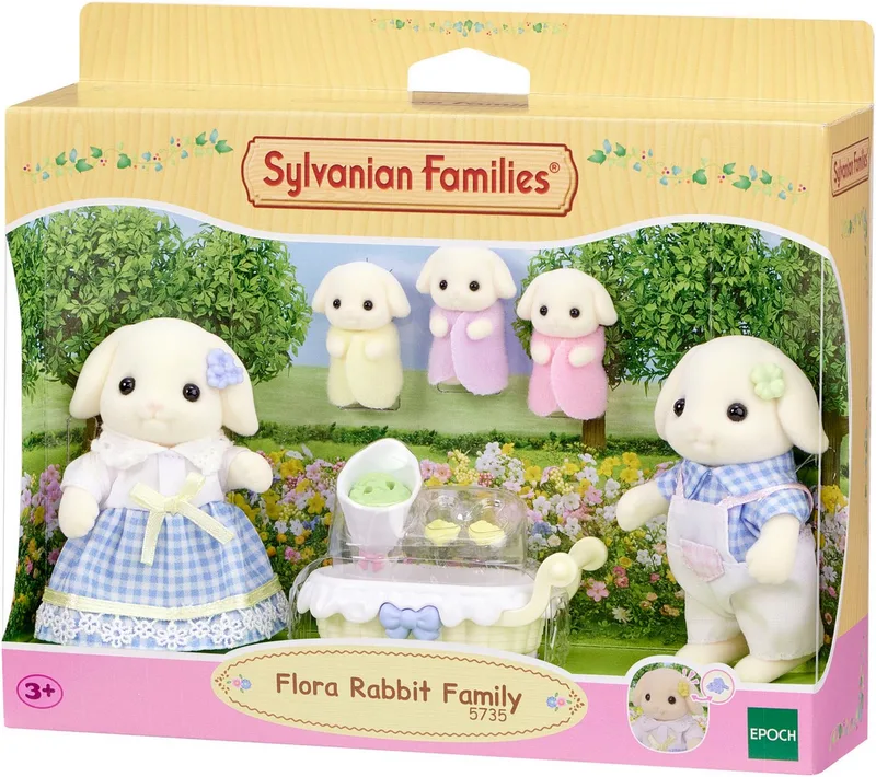 Spielfigur Spielset Kaninchen Familie (5735) by Sylvanian Families in Bunt – product photo
