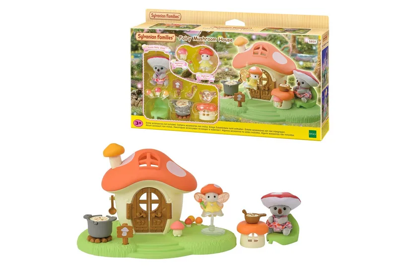 Spielwelt Feen Pilzhaus mit Figuren by Sylvanian Families in Bunt – product photo