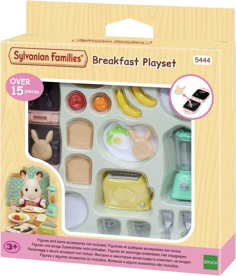 Spielwelt Frühstücks-Set mit Toaster (5444) fra Sylvanian Families i Bunt – produktbillede