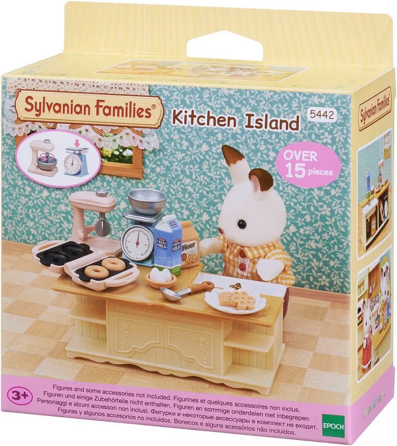 Spielwelt Kochinsel (5442) fra Sylvanian Families i Bunt – produktbillede