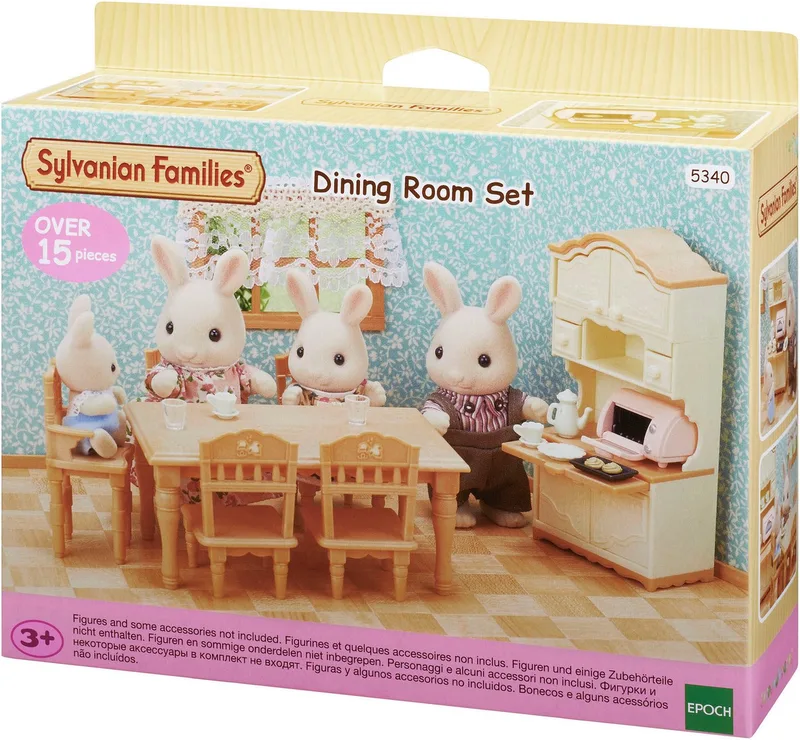 Spielwelt Landhaus Esszimmer (5340) från Sylvanian Families i Bunt – produktbild