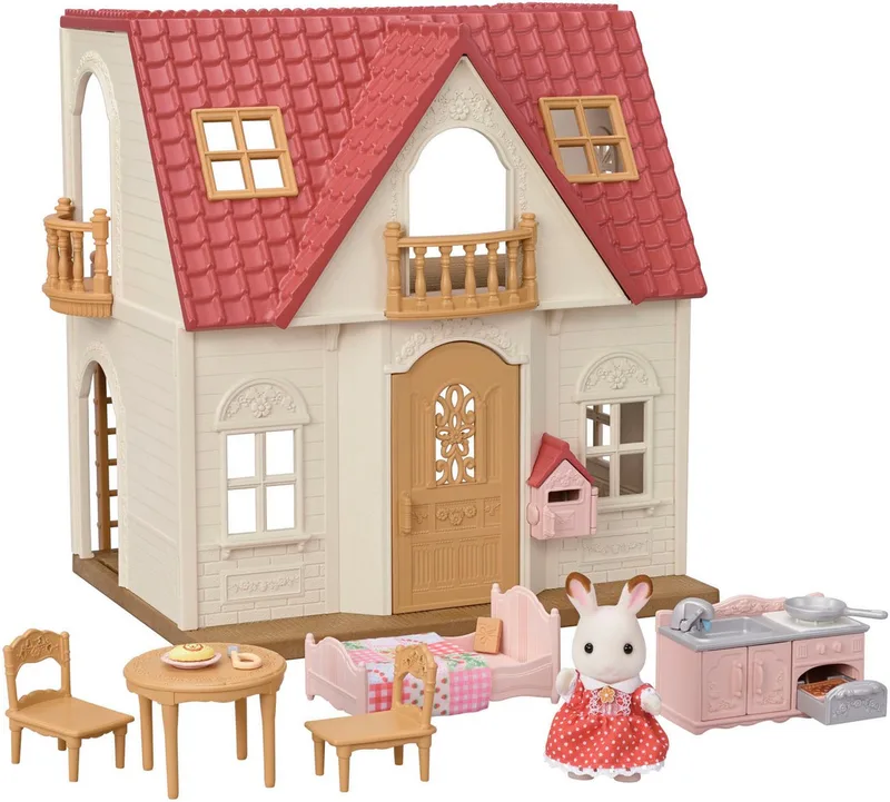 Spielwelt Spielset Starter Haus NEU (5567) från Sylvanian Families i Bunt – produktbild