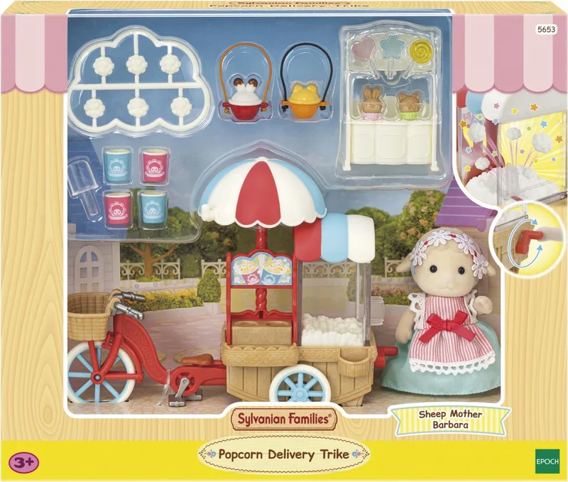 Sylvania Families 5653 Popcorn bezorgdriewieler von Sylvanian Families in Multi colour – Produktfoto