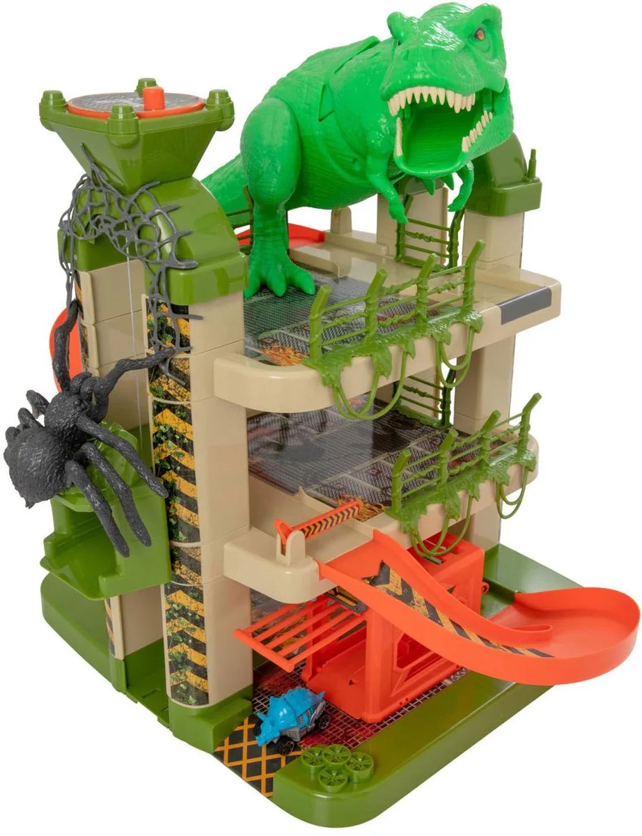 B/M Monster Mayhem Garage Met 1 Auto van Teamsterz in Meerkleurig – productfoto