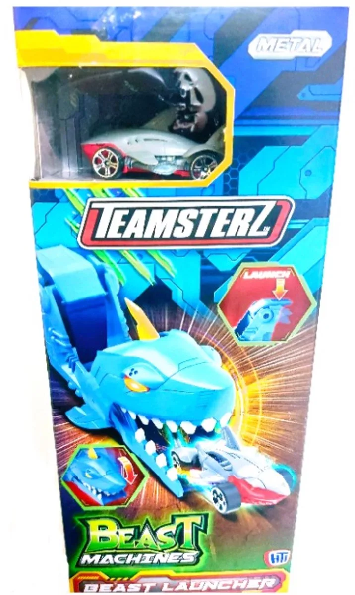 Haai Lanceerbaan met Auto - Speelgoed voor Kinderen 3+ by Teamsterz – product photo