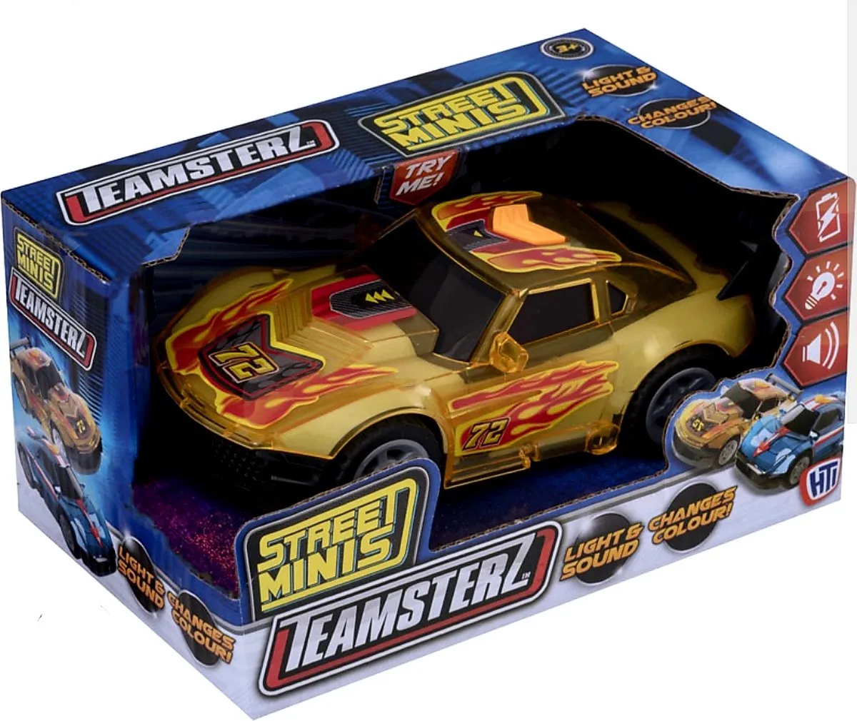 Street Minis - Auto - Licht + Geluid de Teamsterz en Multicolore – photo du produit