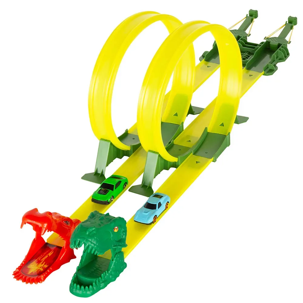 Circuit Automobile 39475 Turbo City Dino Clash de Teamsterz – photo du produit