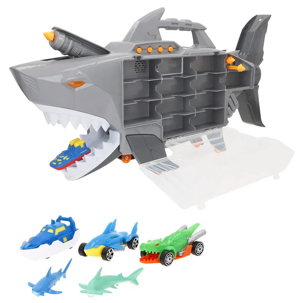 Mallette De Transport Pour Voitures 39498 Beast Machines Robo Shark Transporter de Teamsterz – photo du produit