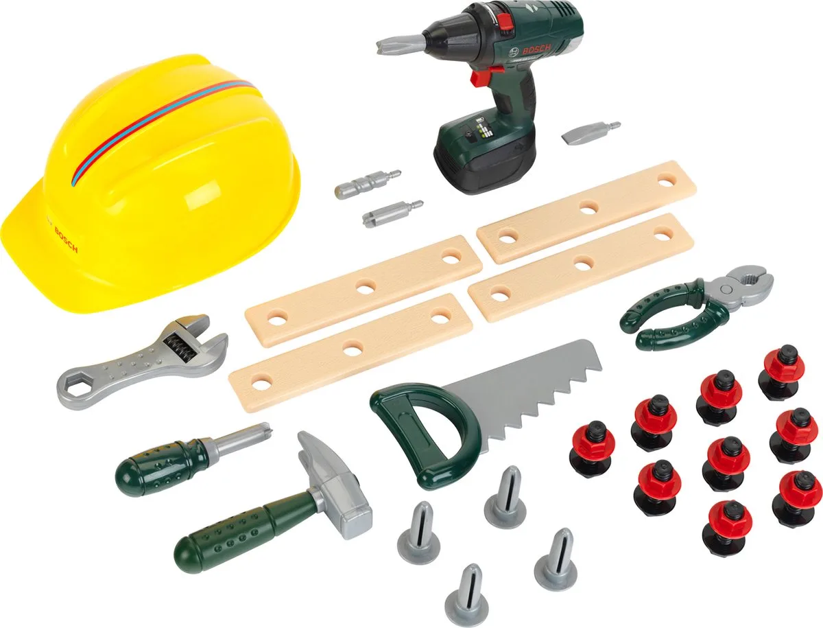 Bosch 36-delige werkplaatsset - incl. licht- en geluidseffecten von Theo Klein in Grün – Produktfoto