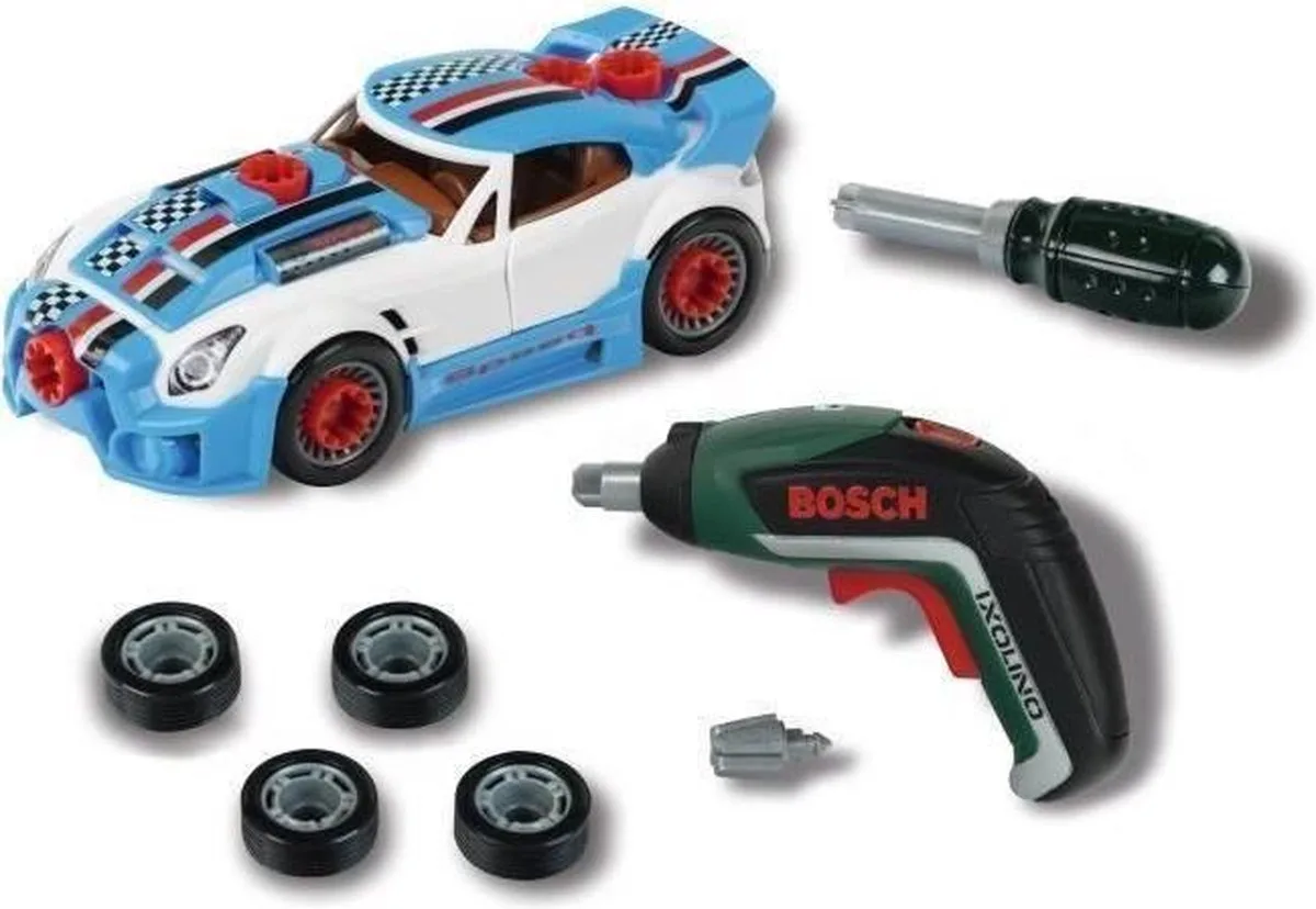 Bosch mini Autotuningset 15-delig - Speelgoedauto - Speelgoed gereedschap van Theo Klein in Meerkleurig – productfoto