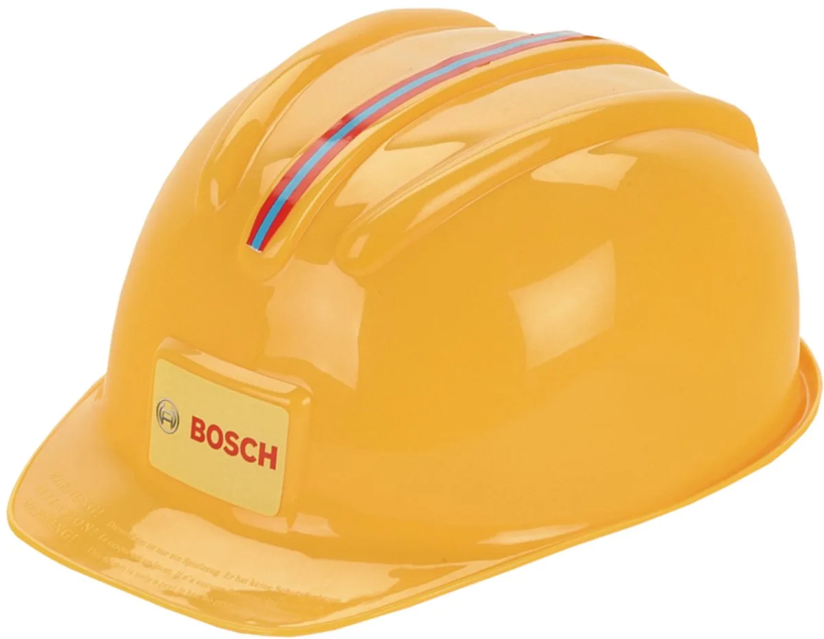 Bosch mini speelgoed helm - in grootte verstelbaar - geeft plezier geen bescherming från Theo Klein i Gul – produktbild