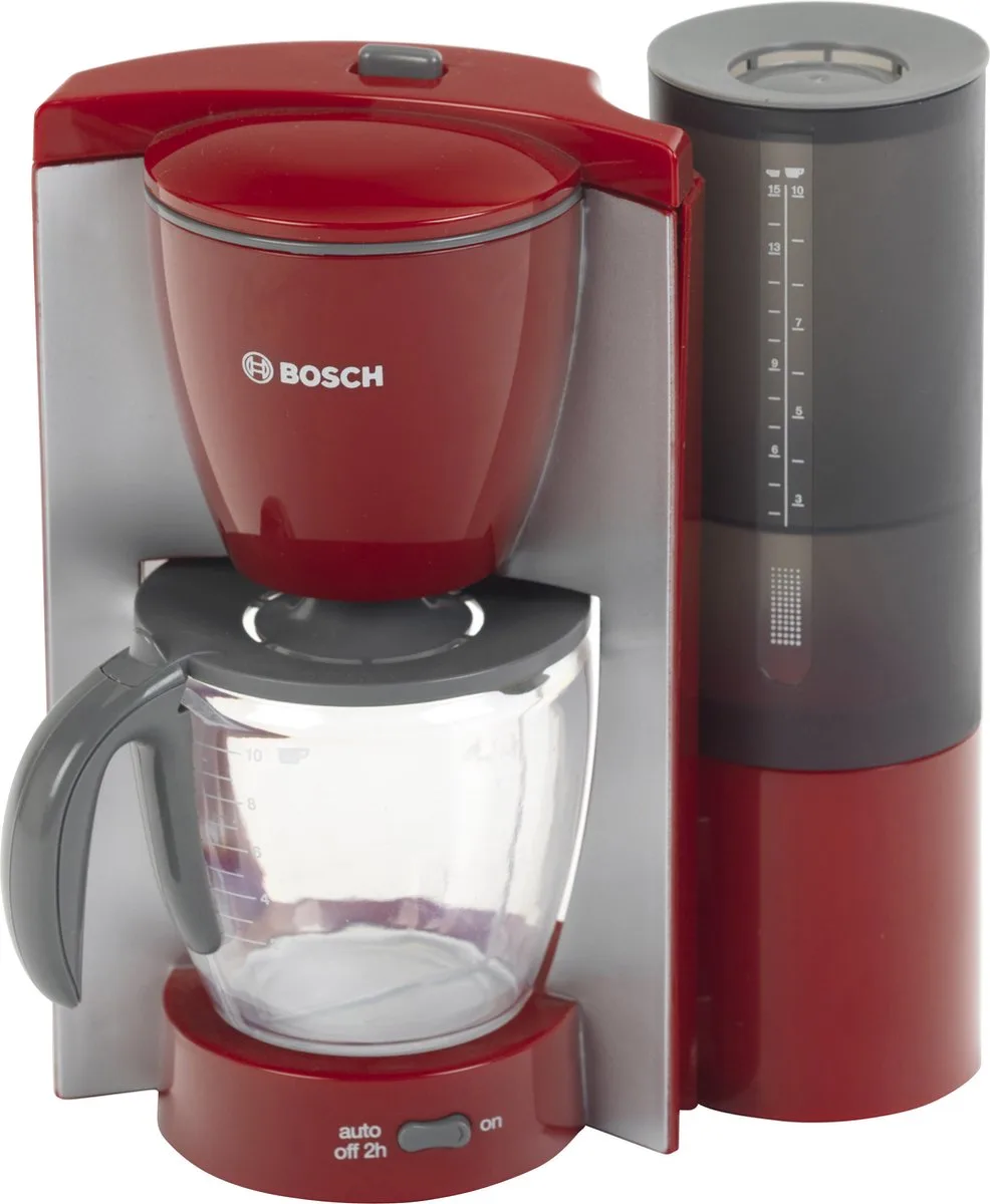 Kinder-Kaffeemaschine 9577 Kaffeemaschine mit Wassertank von Theo Klein in Rot – Produktfoto