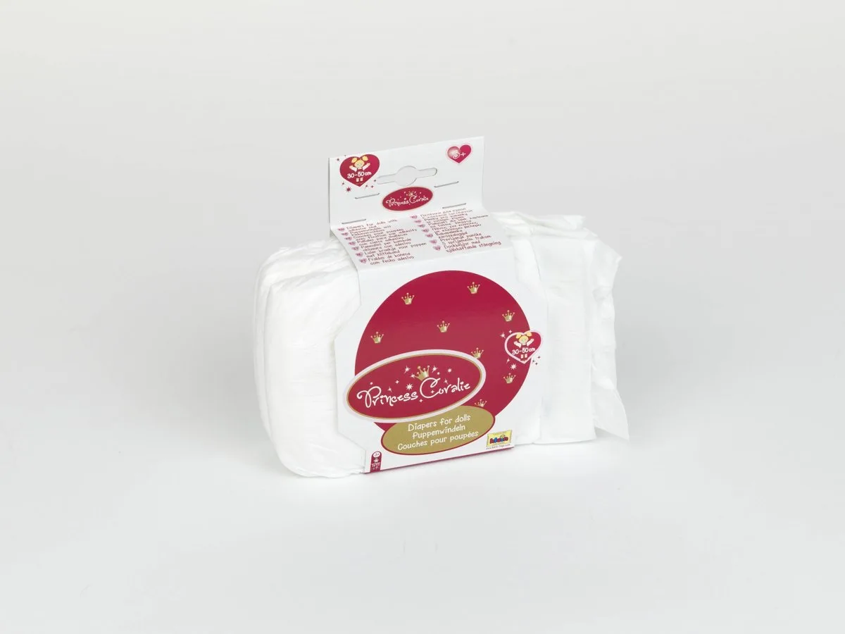 DIAPERS-ASSORTMENT, 3 PCS de Theo Klein en Blanc – photo du produit