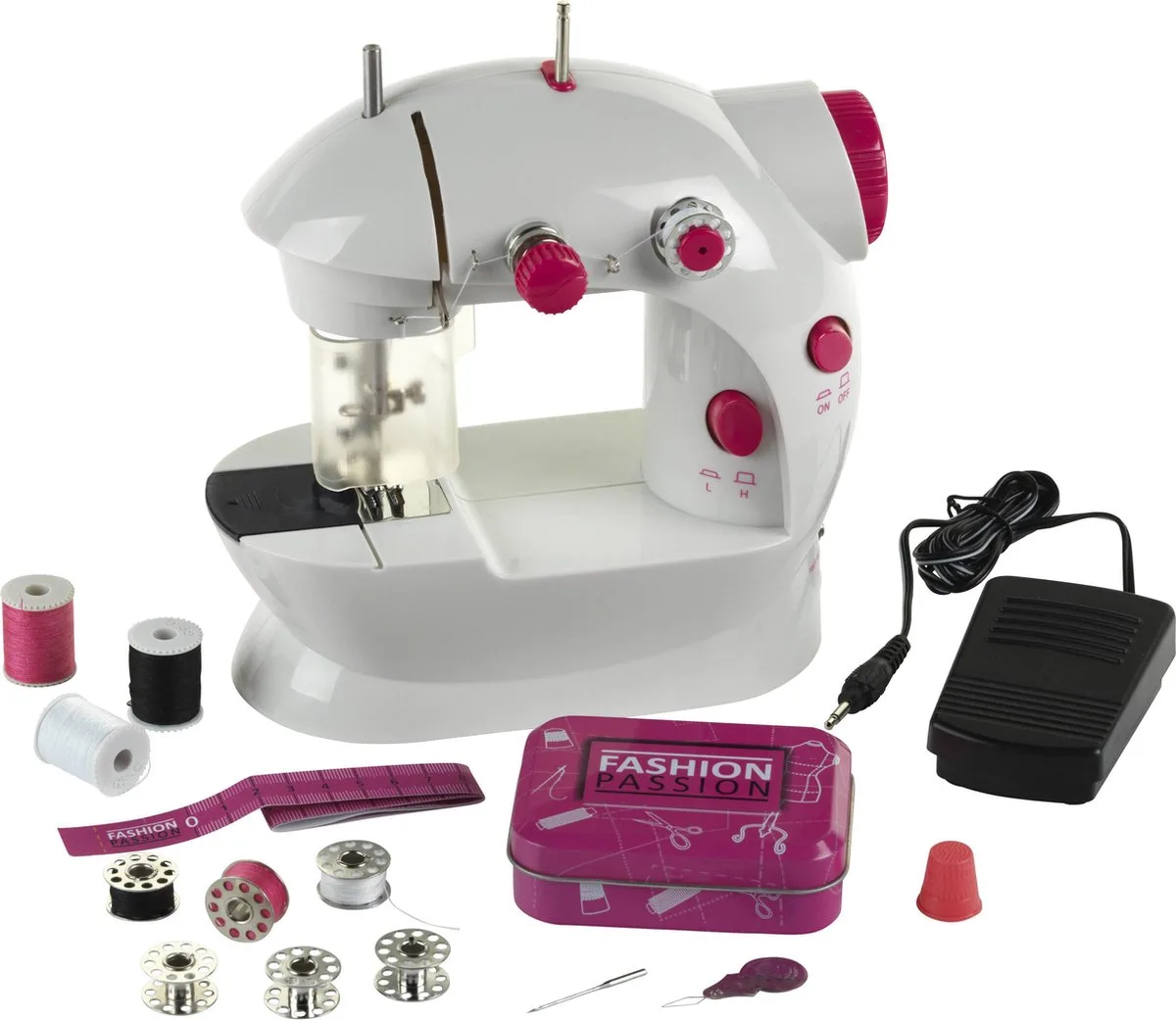 Styling Star Machine à coudre pour enfants 7901 de Theo Klein en Blanc – photo du produit