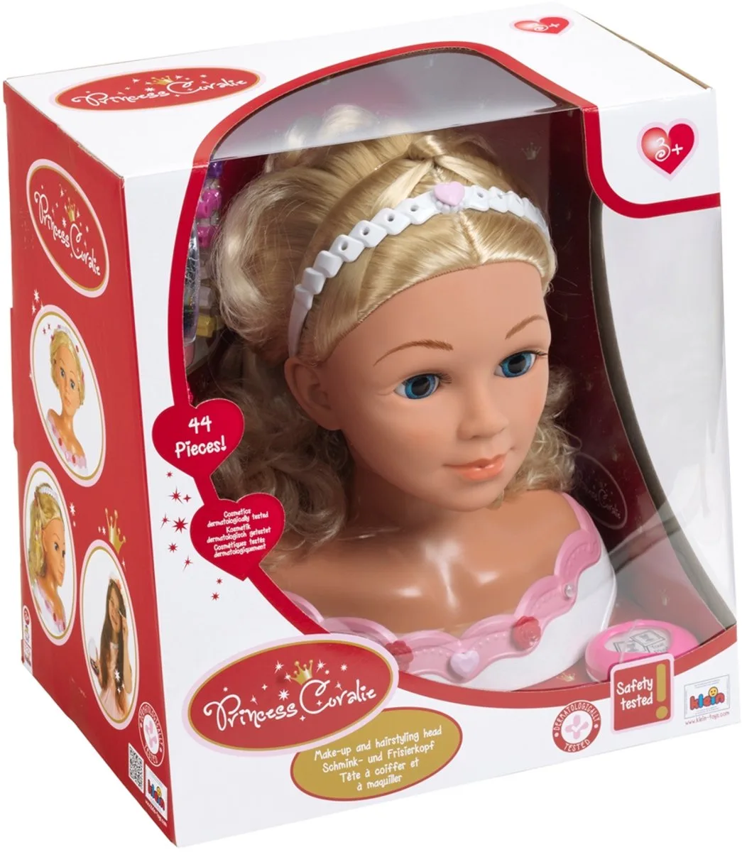 Make-up kappershoofd Princesse Coralie från Theo Klein i Rose – produktbild