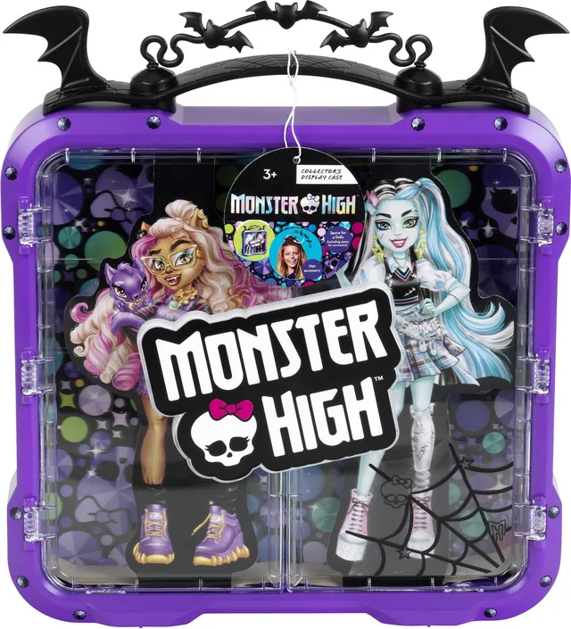 Monster High - vitrinekoffer voor 4 poppen