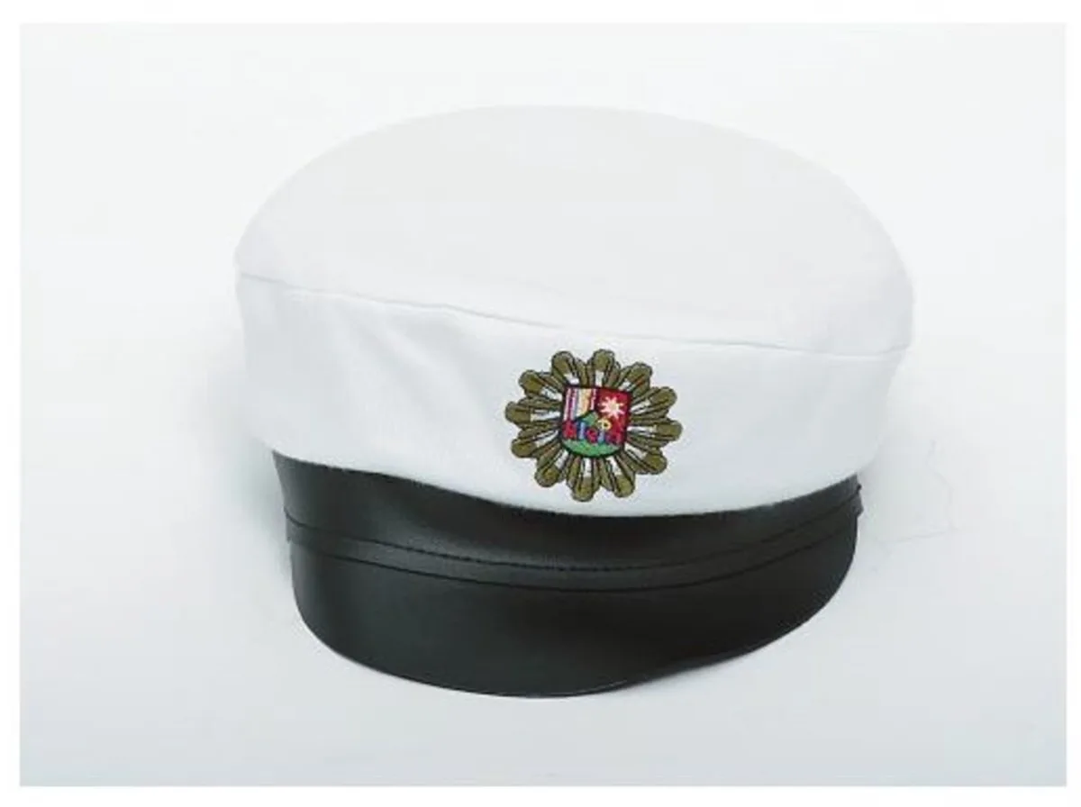 politiepet - 18x20x8 cm - in maat verstelbaar - ideale accessoire voor politiekostuums en rollenspellen - zwart de Theo Klein en Blanc – photo du produit