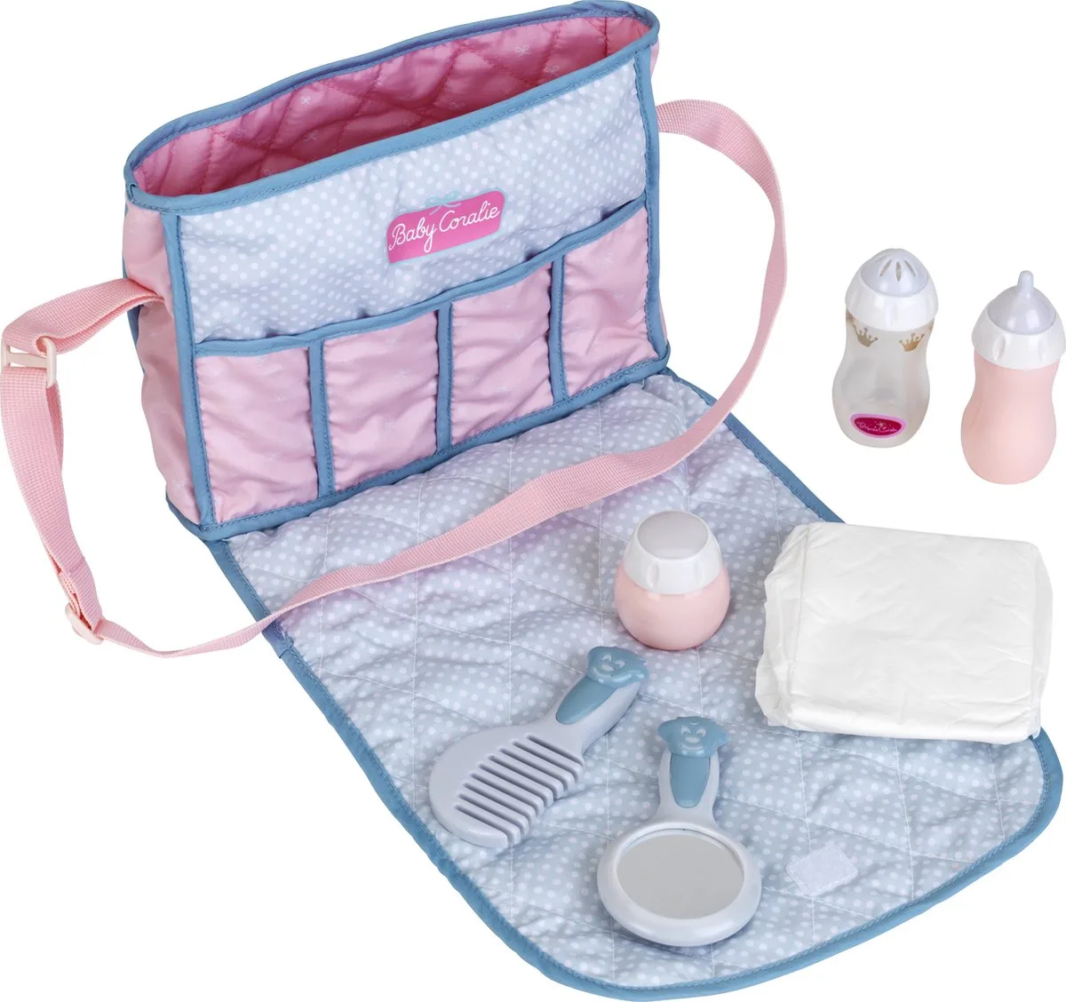 Princess Coralie - Luiertas - incl accessoires by Theo Klein in Blue – product photo