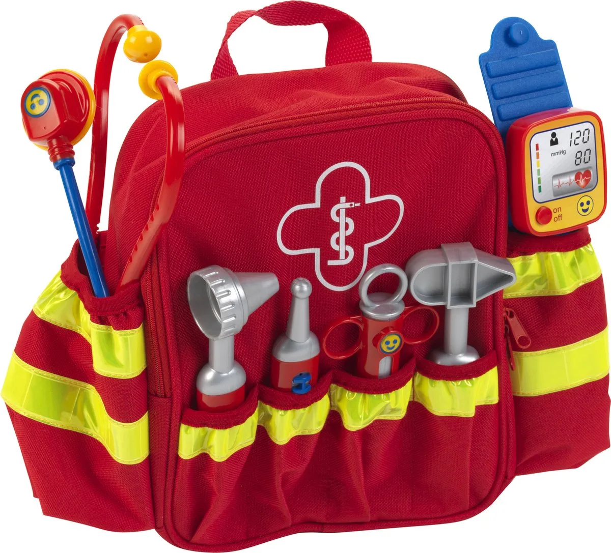 Rettungsrucksack von Theo Klein in Rot – Produktfoto