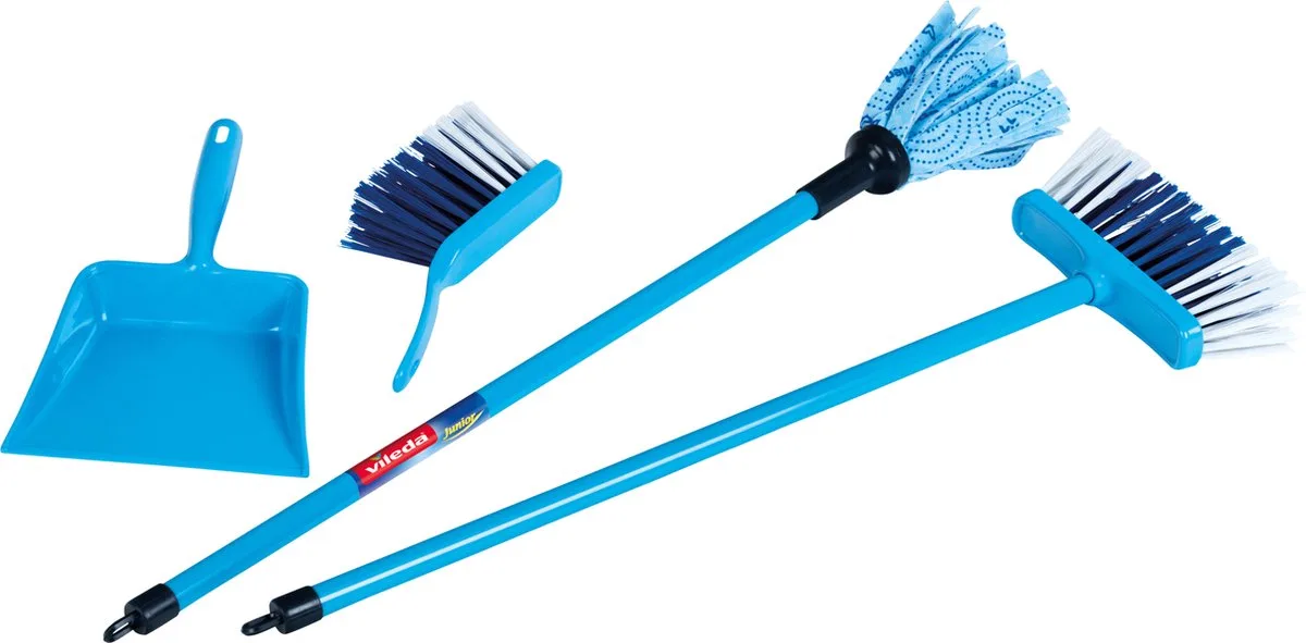Vileda 4-delige speelgoedschoonmaakset - speelgoed dweilset by Theo Klein in Blue – product photo