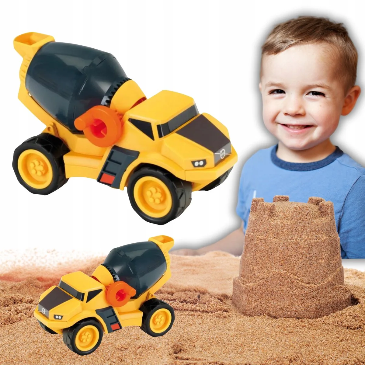 Volvo Betonmixer Speelgoedauto 1:24 från Theo Klein – produktbild